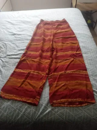 Pantalón ancho verano estampado