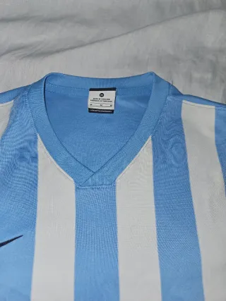 Maglia Nike a strisce azzurre e bianche
