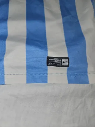 Maglia Nike a strisce azzurre e bianche