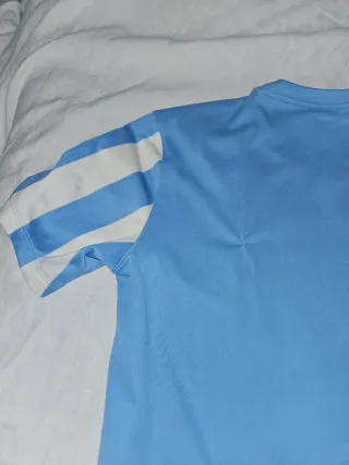 Maglia Nike a strisce azzurre e bianche