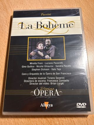 DVD Puccini: La Bohème precintado