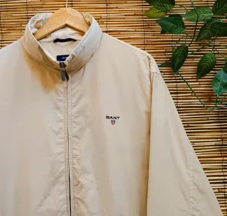 Chaqueta Harrington Gant Crema Talla L