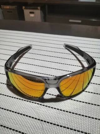 Gafas de sol Oakley Turbine grises y naranjas