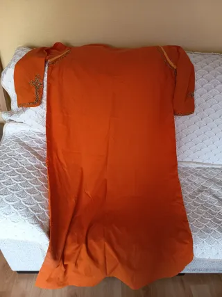 Chilaba Egipcia Naranja XL