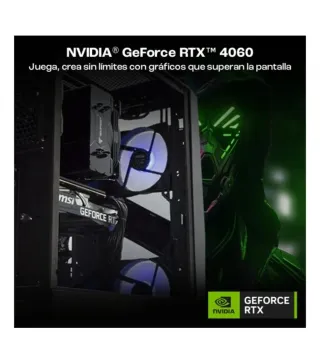 PC Gaming gama alta RTX 4060 MSI