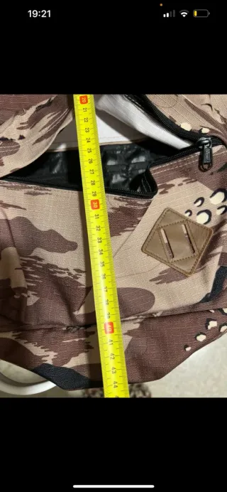 Mochila Vans camuflaje caqui-marrón