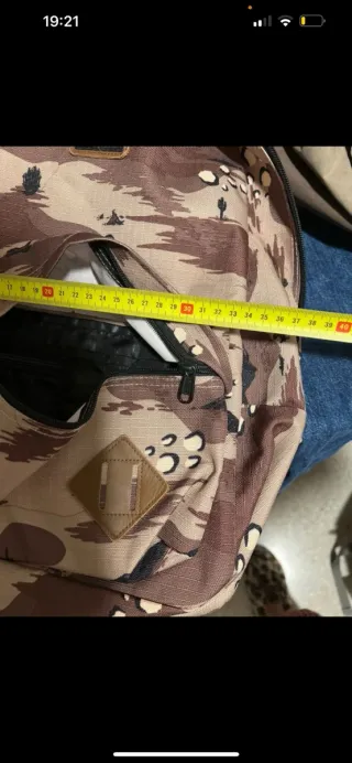 Mochila Vans camuflaje caqui-marrón