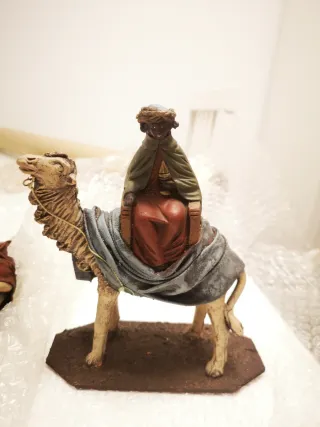Figuras Reyes Magos Artesanía Serrano
