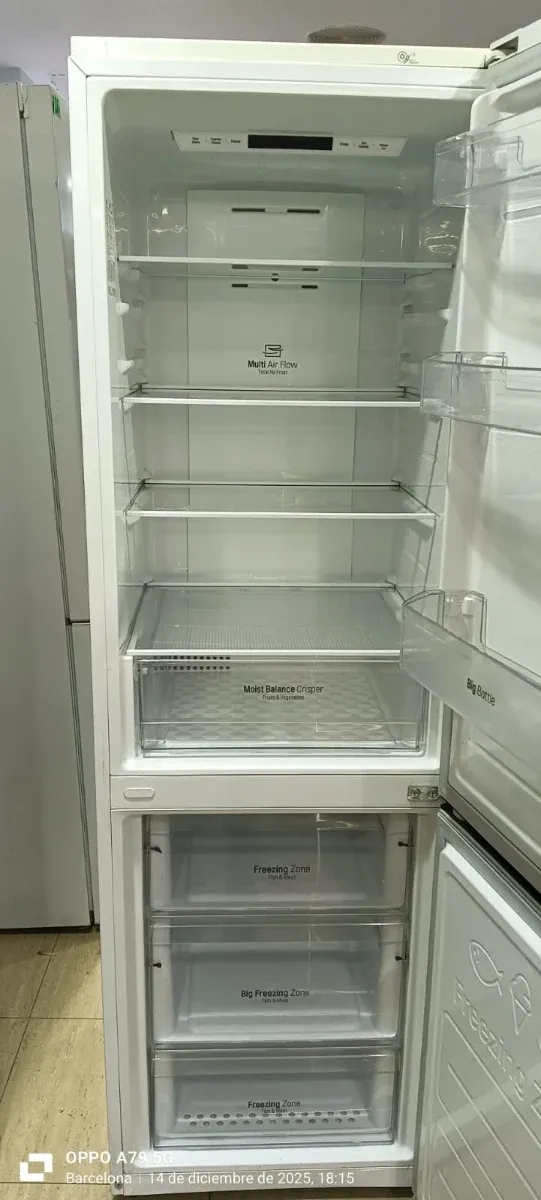 Nevera Combi LG Blanca