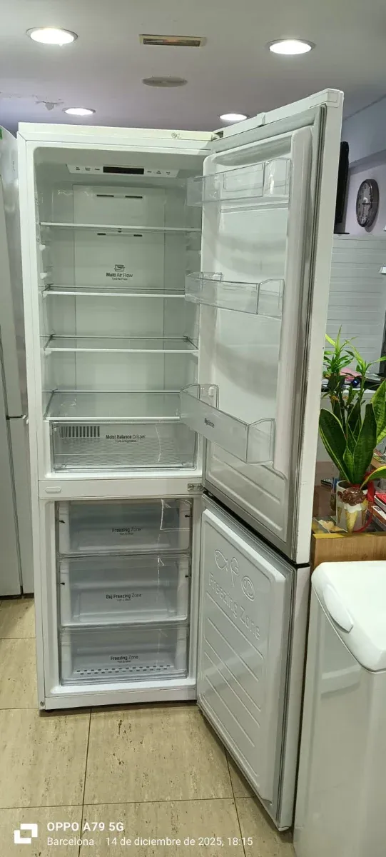 Nevera Combi LG Blanca