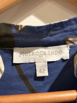 Camisa estampada Pietro Grande Talla 42