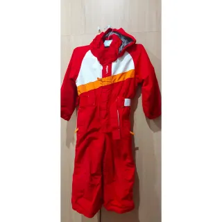 Mono de esquí rojo infantil 4 años