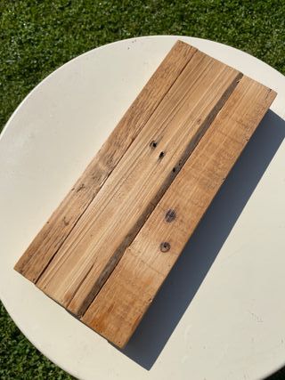 Vassoio in legno Shabby Blue