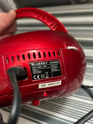 Reproductor Radio CD Mp3 USB Bluesky