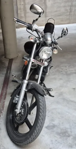 Kymco Zing 125 Custom Negra