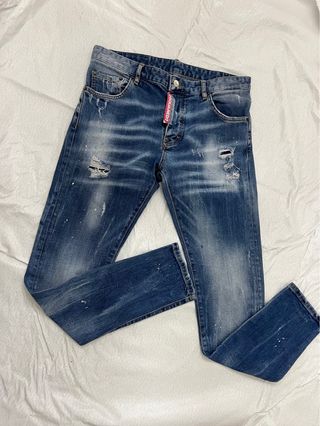 Jeans DSQUARED2 donna blu