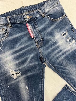 Jeans DSQUARED2 donna blu