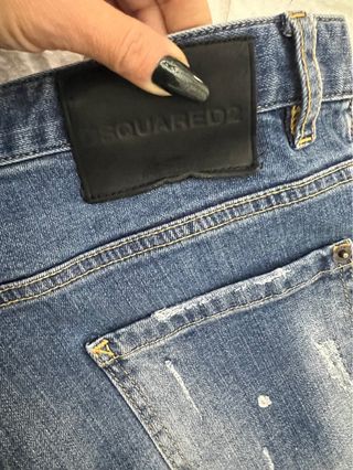 Jeans DSQUARED2 donna blu