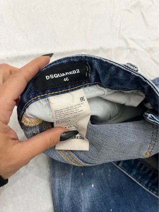 Jeans DSQUARED2 donna blu
