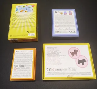 Lote 4 juegos de mesa infantiles