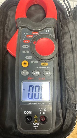 Pinza Amperimétrica GEF G-32 AC