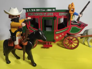 Playmobil DILIGENCIA OESTE con cavalli