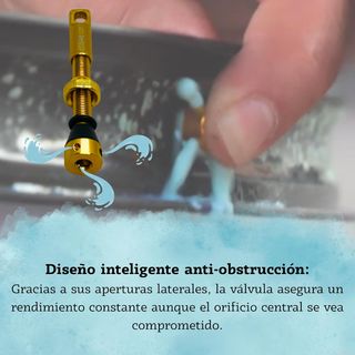 Válvulas Tubeless Presta X-MTBstyle Aluminio 44mm