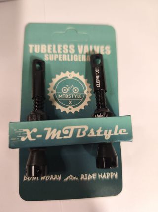 Válvulas Tubeless Presta X-MTBstyle Aluminio 44mm