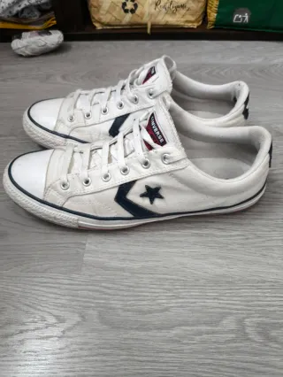 Converse All Star Bianche Taglia 41
