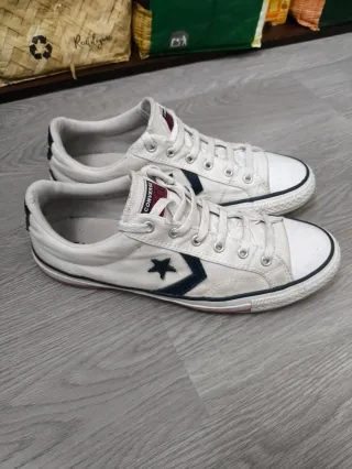 Converse All Star Bianche Taglia 41