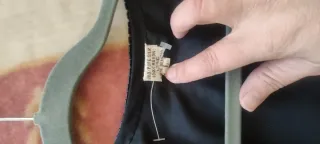 Chaqueta Lentejuelas Negra Talla L.