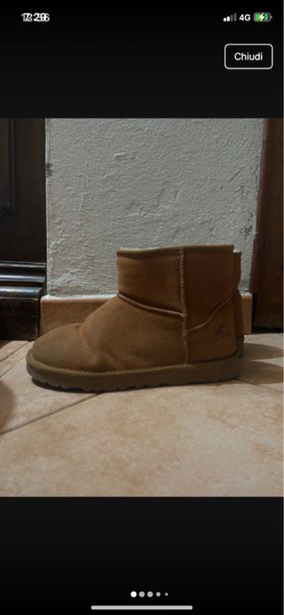 Stivaletti Henry Cotton's Beige/Marrone