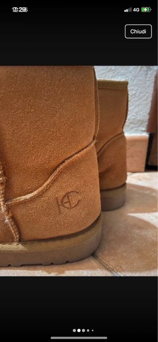 Stivaletti Henry Cotton's Beige/Marrone