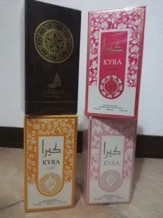Set 4 profumi arabi Kyra