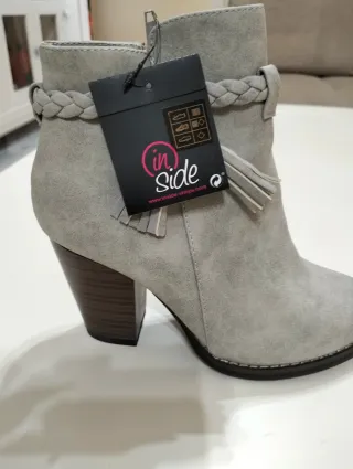 Botín ESP gris talla 36
