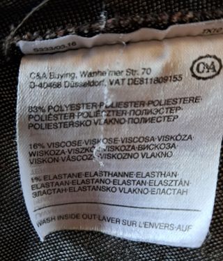 Vestido corto estampado invierno