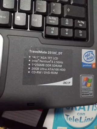 Portatile Acer TravelMate 251xc DT
