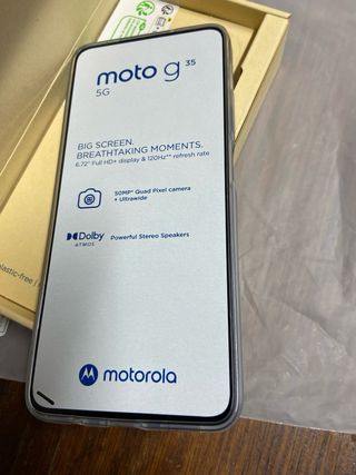 Motorola Moto G35 5G 128GB Nuovo di zecca.