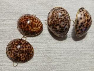 Due portagioie conchiglia vintage