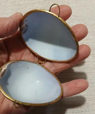 Due portagioie conchiglia vintage