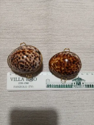 Due portagioie conchiglia vintage
