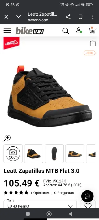 Zapatillas Leatt MTB