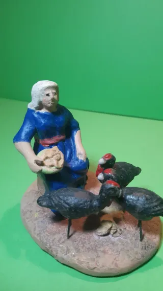 Vecchie figurine del presepe