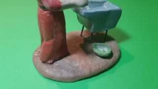 Vecchie figurine del presepe