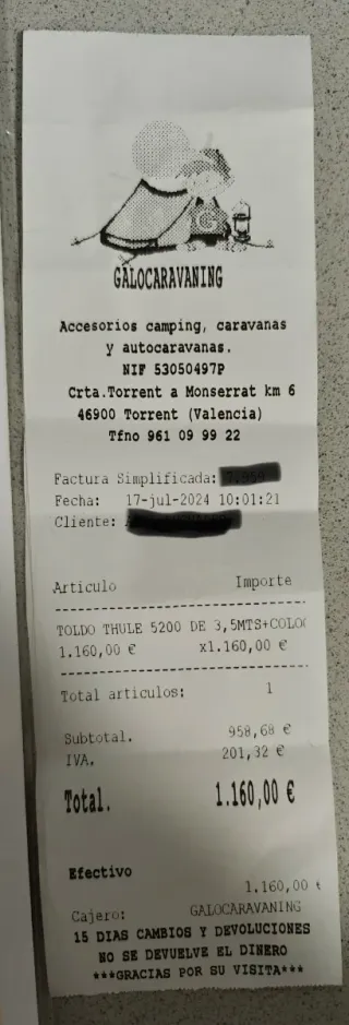 Toldo THULE OMNISTOR