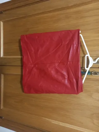 Falda Zara Roja Talla l