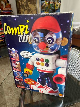Robot Compi Toy Biz Antiguo