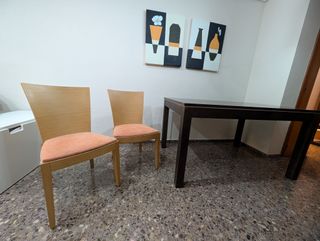 Mesa Comedor Extensible y 6 Sillas