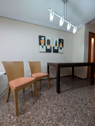 Mesa Comedor Extensible y 6 Sillas