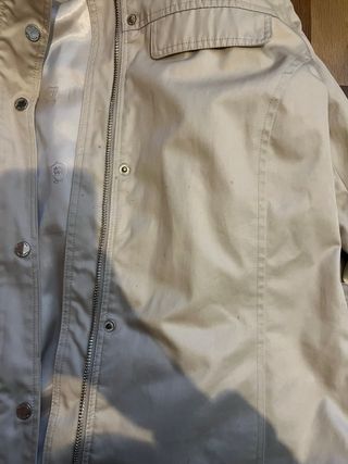 Casaco Massimo Dutti Bege vintage trench style